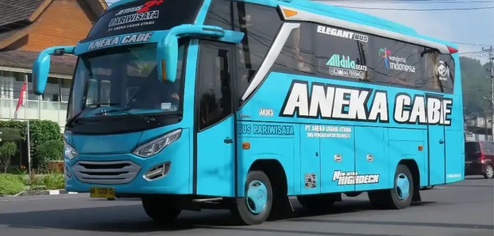 Bus pariwisata Aneka Cabe
