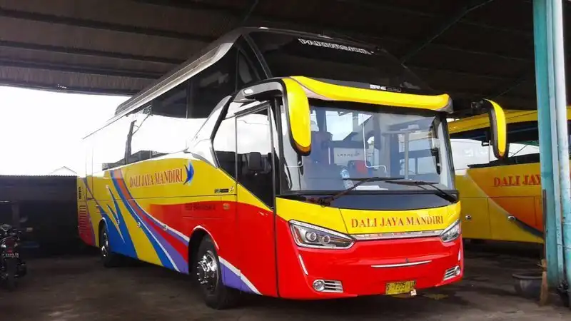 Bus pariwisata Dali Jaya Mandiri