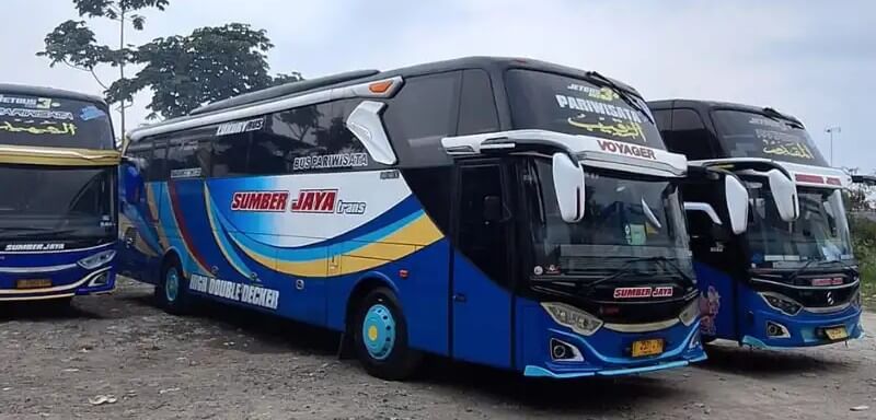 Bus pariwisata Sumber Jaya Trans